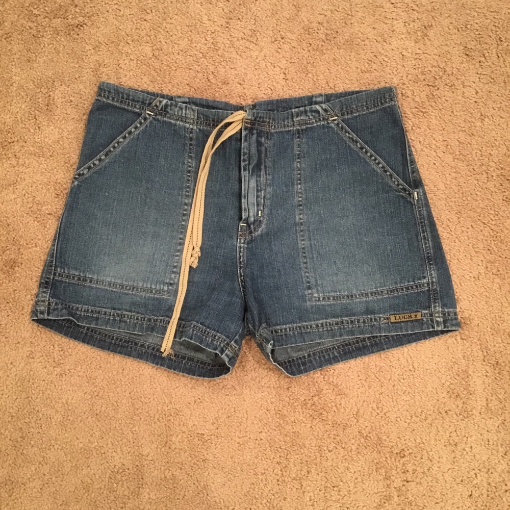 Lucky Brand Blue Denim Women's Shorts